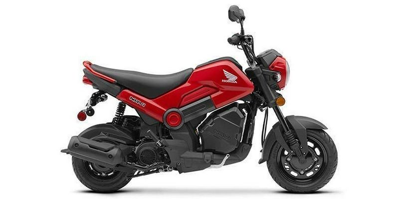 2023 Honda Navi in a Red exterior color. Parkway Cycle (617)-544-3810 parkwaycycle.com 