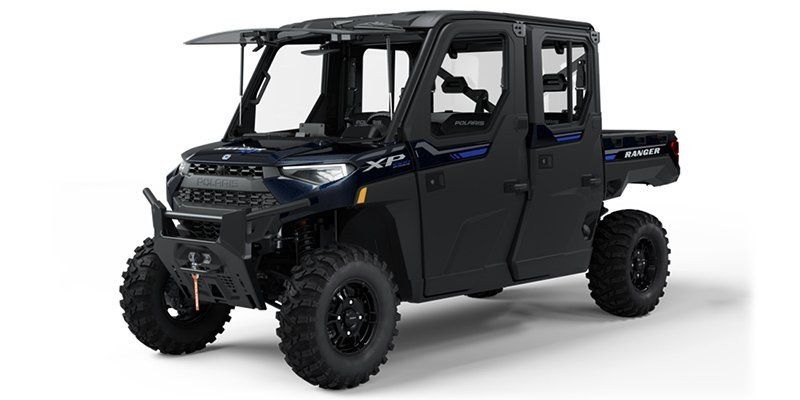 2024 POLARIS RGRCRWXP1000NSULTRC AZURE CRYSTAL in a BLUE exterior color. Family PowerSports (877) 886-1997 familypowersports.com 