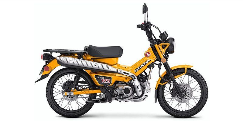 2024 Honda TRAIL 125 TURMERIC YELLOWImage 11