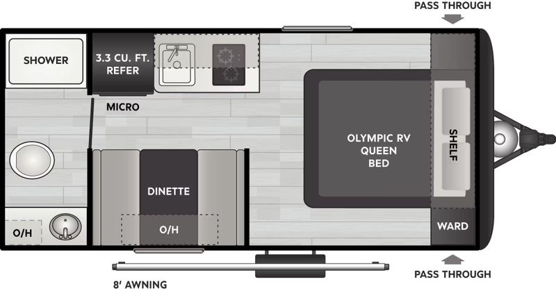 New 2026 KEYSTONE Springdale 1660RBImage 16