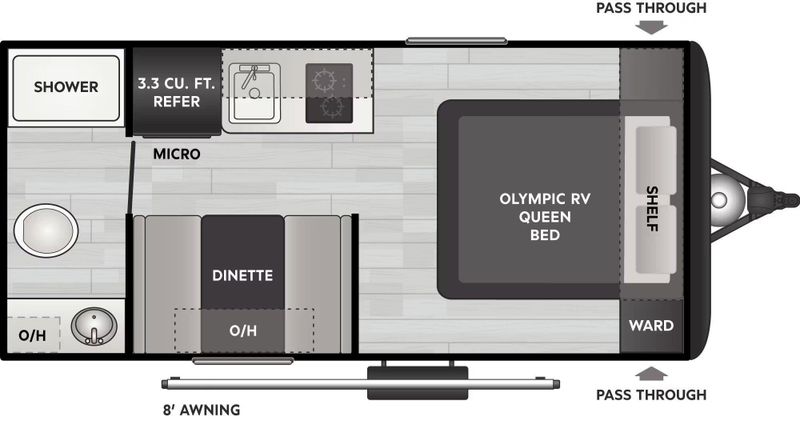 New 2026 KEYSTONE SPRINGDALE 1660RB Image 1