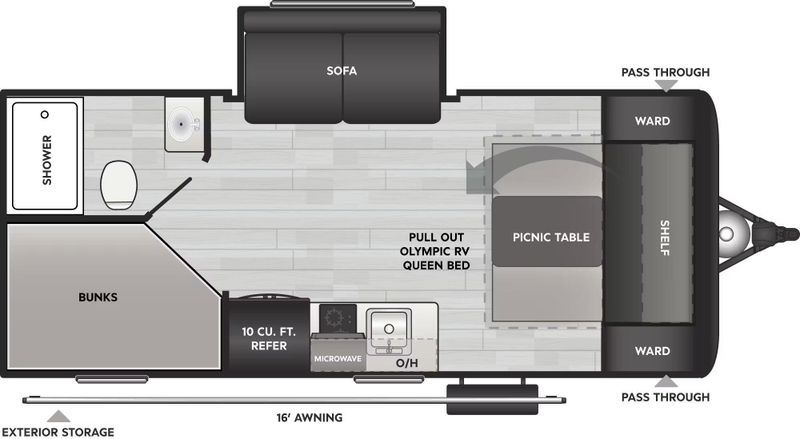 New 2026 KEYSTONE SPRINGDALE 1990BHS Image 1