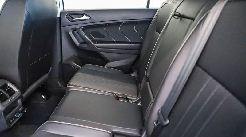 2024 Volkswagen Tiguan SE in a Gray exterior color. BEACH BLVD OF CARS beachblvdofcars.com 