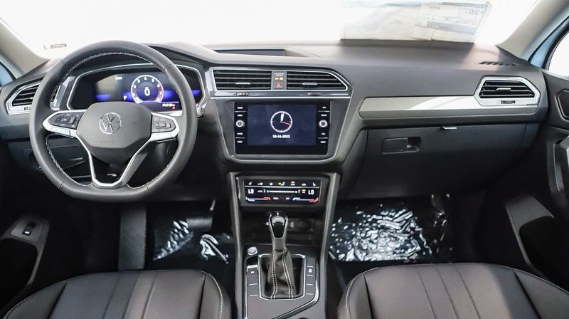 2024 Volkswagen Tiguan SE in a Gray exterior color. BEACH BLVD OF CARS beachblvdofcars.com 