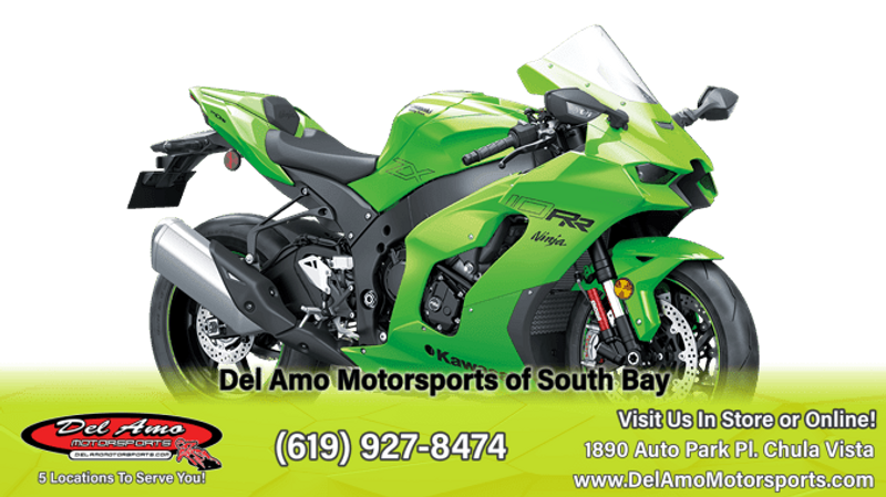 2024 Kawasaki ZX1002TRFNL-GN1  in a LIME GREEN/EBONY exterior color. Del Amo Motorsports of South Bay (619) 547-1937 delamomotorsports.com 