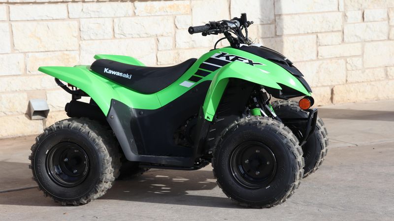 2025 Kawasaki KFX90 LIME GREENImage 2