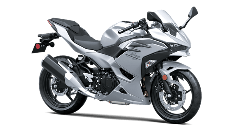 2025 Kawasaki NINJA 500 ABS METALLIC MATTE WHITISH SILVER AND METALLIC MOONDUST GRAYImage 11