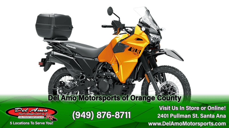 2023 Kawasaki KL650JPFNN  in a YELLOW exterior color. Del Amo Motorsports of Orange County (949) 416-2102 delamomotorsports.com 