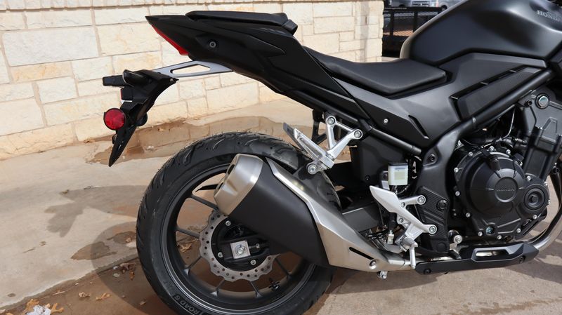 2025 Honda CB500F ABS MATTE BLACK METALLICImage 10