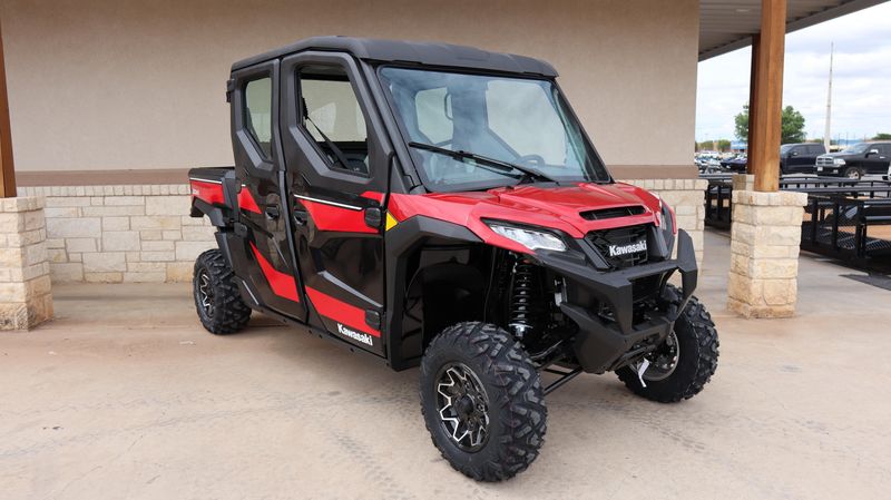 2025 Kawasaki RIDGE CREW HVAC CANDY PERSIMMON RED Image 1