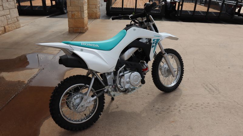 2025 Honda CRF110F WHITE Image 3
