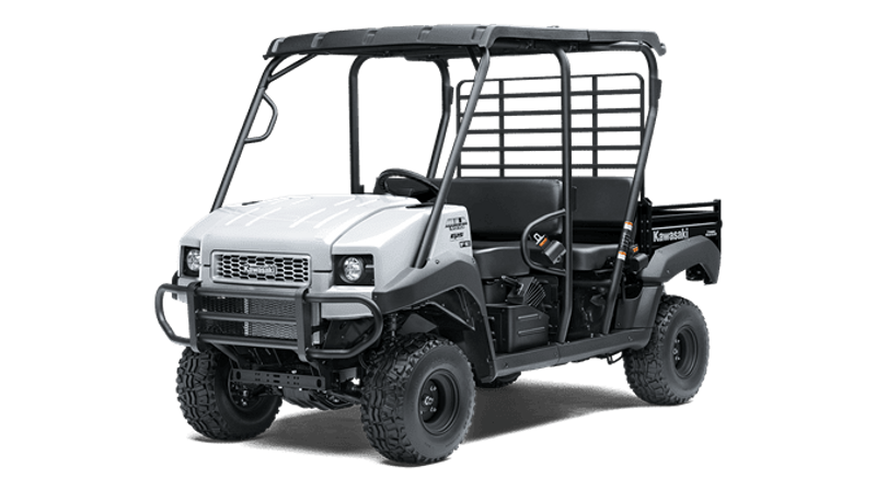 2025 Kawasaki MULE PROFXT 1000 PLATINUM RANCH EDITION METALLIC STARDUST WHITEImage 16