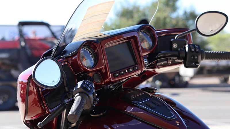 2024 Indian Motorcycle INDIAN ROADMASTER DARK HORSE WITH AUDIO MAROON METALLICImage 14