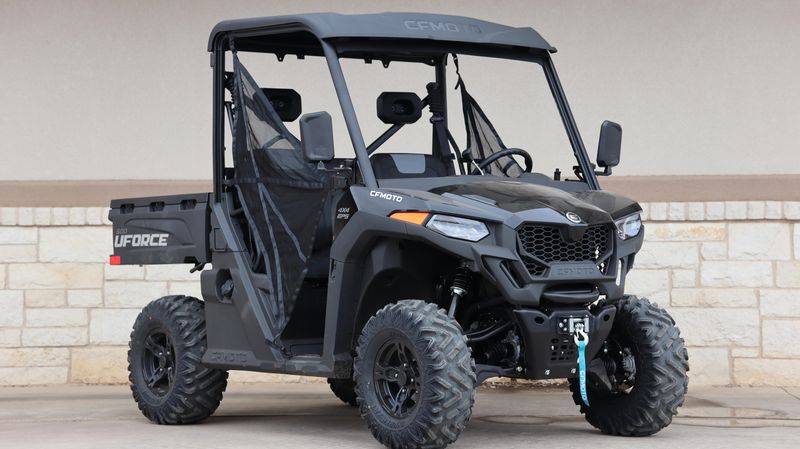 2025 CFMOTO UFORCE 600 NEBULA BLACK in a NEBULA BLACK exterior color. Family PowerSports (877) 886-1997 familypowersports.com 