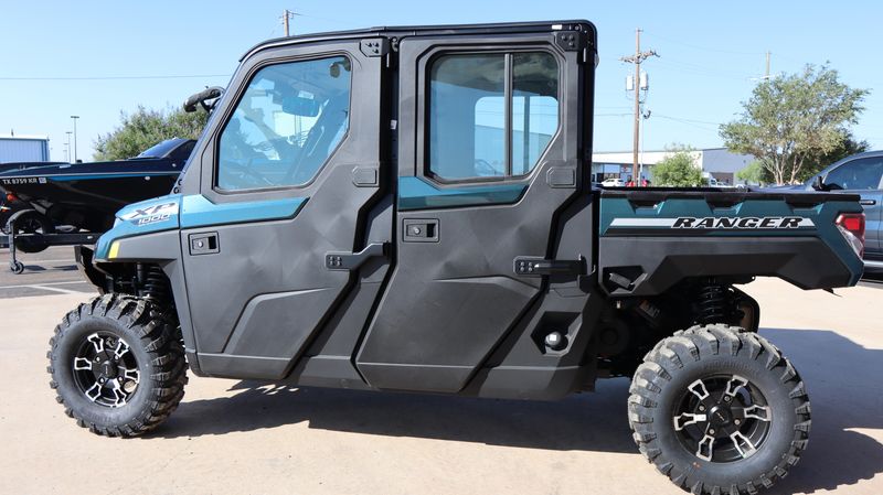 New 2026 Polaris RANGER CREW XP 1000 NORTHSTAR PREMIUM BLUE LABYRINTH Image 4