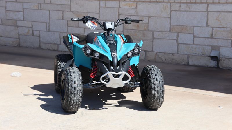 2025 Can-Am RENEGADE 110 EFI ICEBERG BLUE AND BLACK Image 3