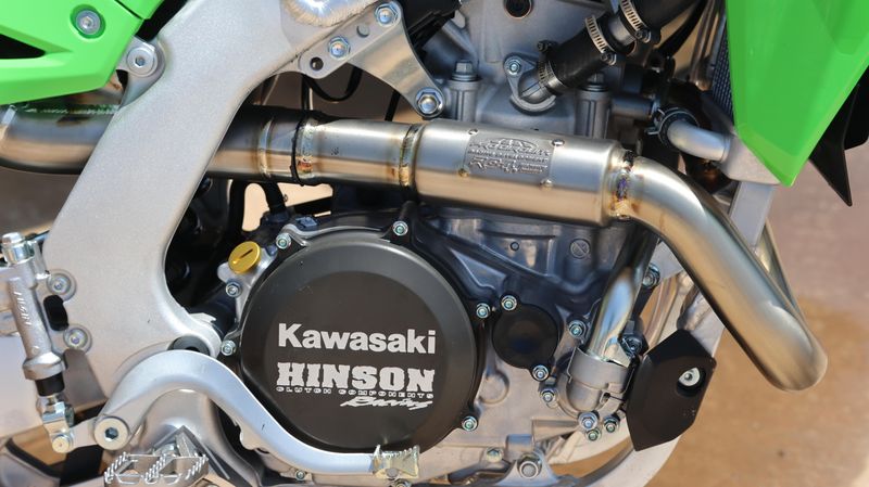 2025 Kawasaki KX450SR LIME GREEN Image 16