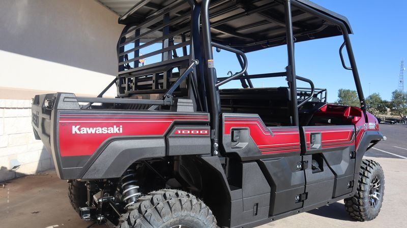 2025 Kawasaki MULE PROFXT 1000 LE METALLIC DEEP REDImage 7