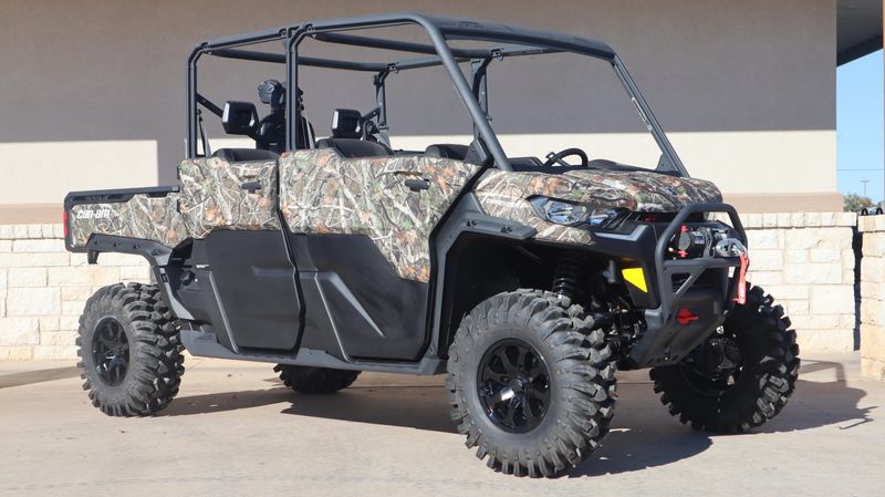 2025 Can-Am DEFENDER MAX X MR WITH HALF DOORS WILDLAND CAMOImage 1