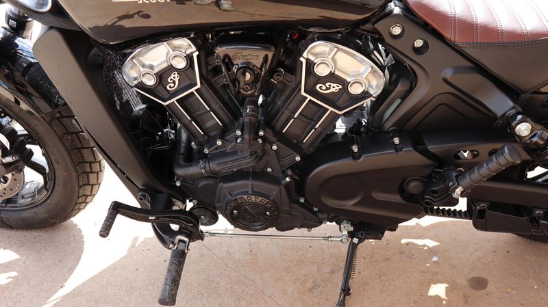 2021 Indian Motorcycle SCOUT BOBBER ABS THUNDER BLACK 49ST Bobber Image 19
