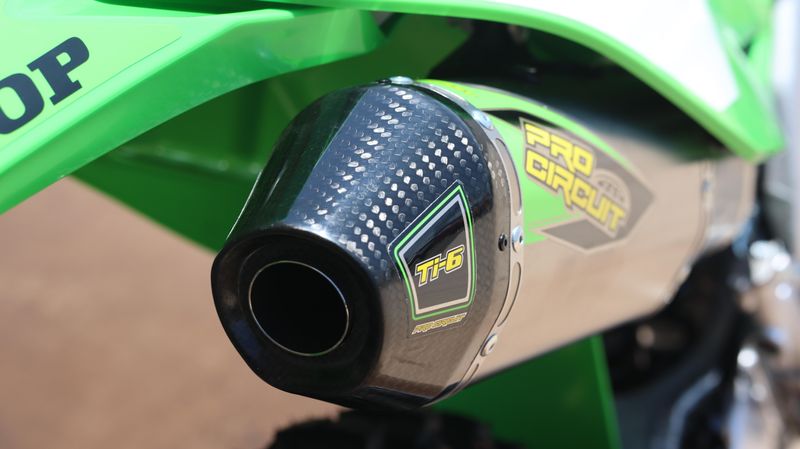 2025 Kawasaki KX450SR LIME GREEN Image 20
