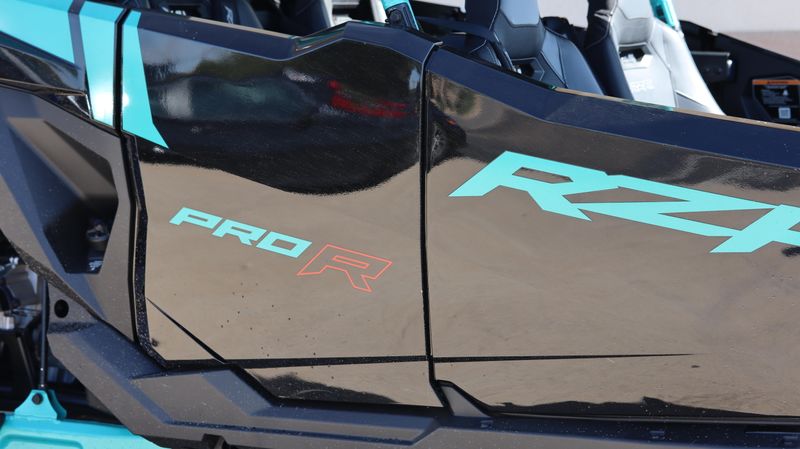 New 2025 Polaris RZR PRO R 4 ULTIMATE BLACK CRYSTAL AND RADIANT GREEN Image 11