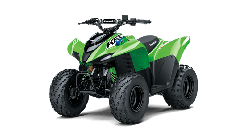 New 2026 Kawasaki KFX90  LIME GREEN Image 1