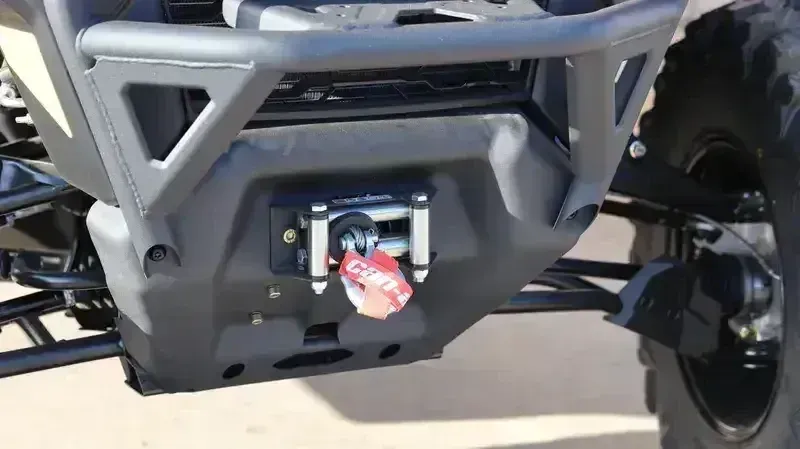 2025 Can-Am DEFENDER MAX LONE STAR CAB HD10 STEALTH BLACK Image 3