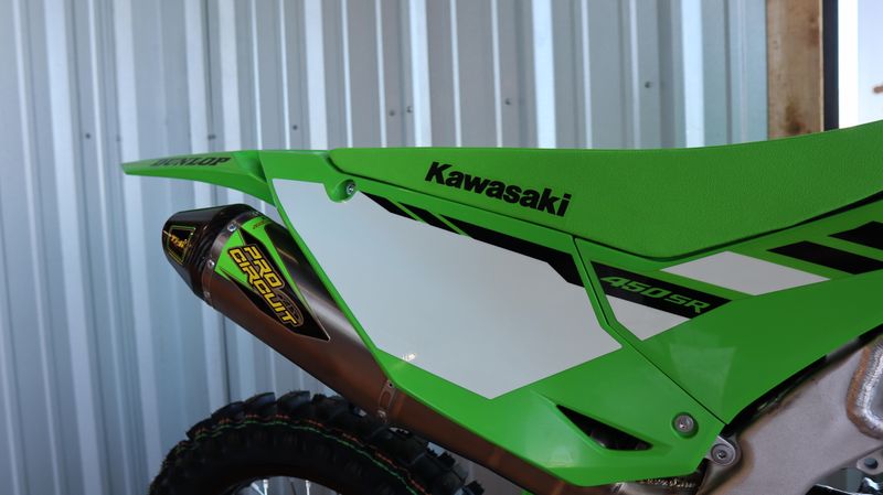 2025 Kawasaki KX450SR LIME GREENImage 15