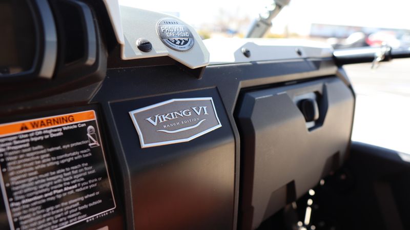 NEW 2025 YAMAHA VIKING VI EPS RANCH EDITION WINTER WHITE Image 7