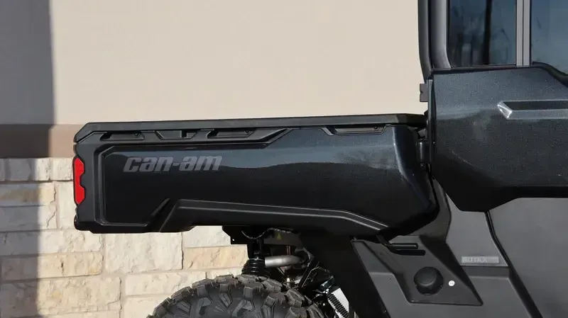 2025 Can-Am DEFENDER MAX LONE STAR CAB HD10 STEALTH BLACK Image 6