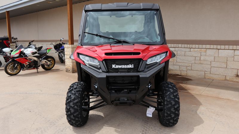 2025 Kawasaki RIDGE CREW HVAC CANDY PERSIMMON RED Image 5