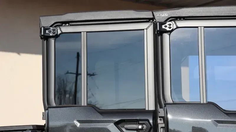 2025 Can-Am DEFENDER MAX LONE STAR CAB HD10 STEALTH BLACK Image 3