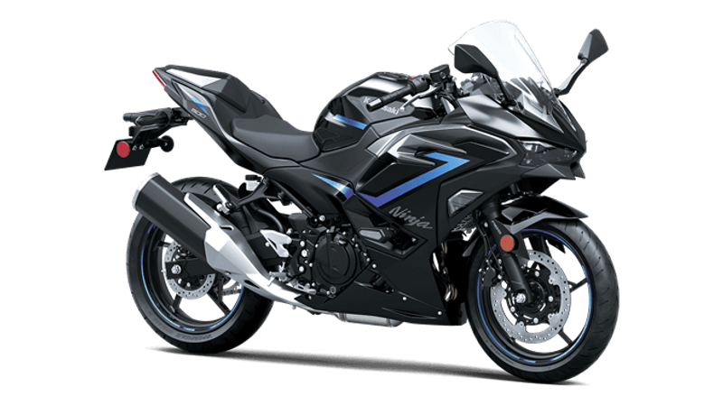 2025 Kawasaki NINJA 500 SE ABS METALLIC FLAT SPARK BLACK AND METALLIC SPARK BLACK AND METALLIC MOONDUST GRAYImage 1