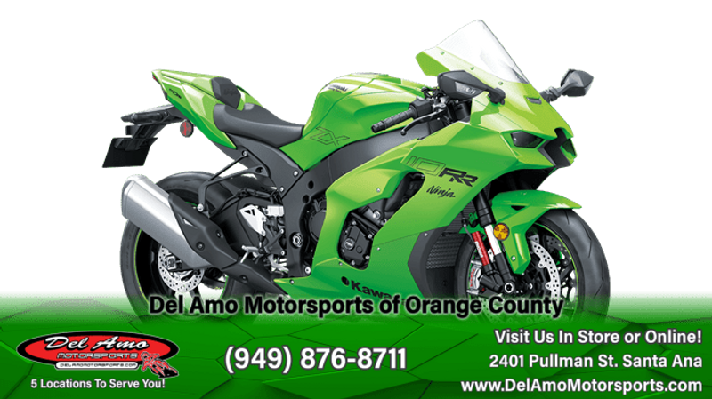 2024 Kawasaki ZX1002TRFNL-GN1  in a LIME GREEN/EBONY exterior color. Del Amo Motorsports of Orange County (949) 416-2102 delamomotorsports.com 