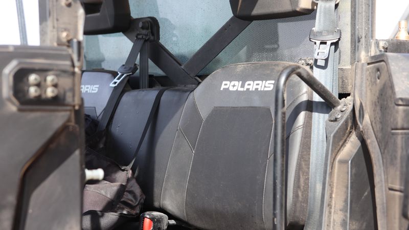 2021 Polaris RANGER CREW XP 1000 TRAIL BOSS  WHITE Base Image 8