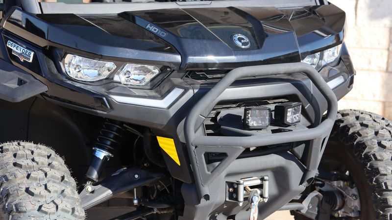 2024 CAN-AM SSV DEF MAX TEX 65 HD10 BK 24 in a BLACK exterior color. Family PowerSports (877) 886-1997 familypowersports.com 