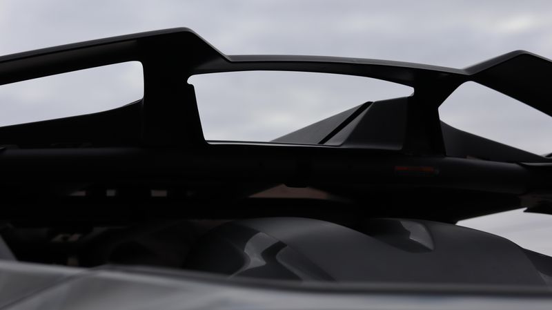 2025 Can-Am MAVERICK R X RS WITH SMARTSHOX 999T DCT TRIPLE BLACK Image 5