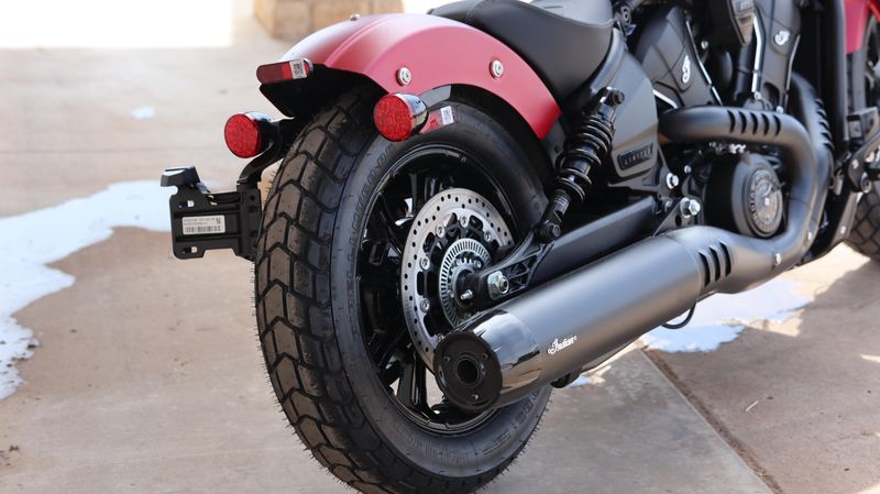 2025 Indian Motorcycle SCOUT BOBBER LIMITED SUNSET RED SMOKE Image 13