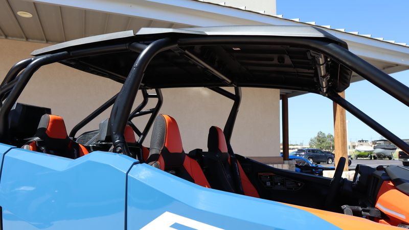 New 2025 Polaris RZR PRO S 4 ULTIMATE ORANGE RUST AND ZENITH BLUE Image 22
