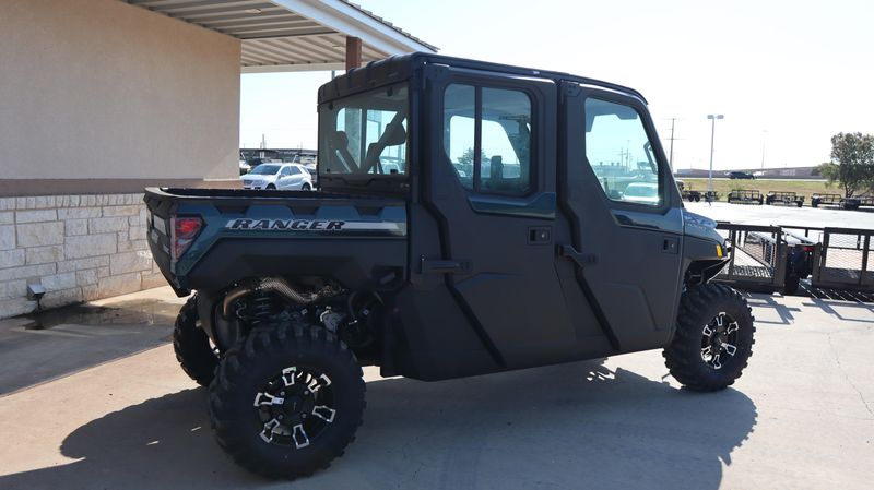 New 2026 Polaris RANGER CREW XP 1000 NORTHSTAR PREMIUM BLUE LABYRINTH Image 3
