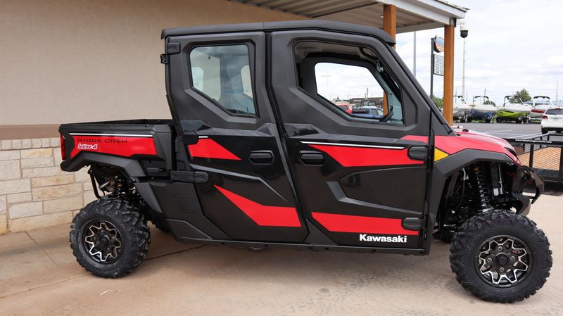 2025 Kawasaki RIDGE CREW HVAC CANDY PERSIMMON RED Image 2