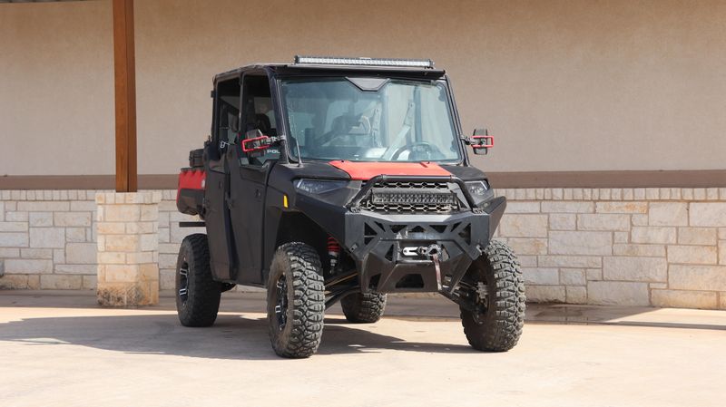 2021 Polaris RANGER CREW XP 1000 TRAIL BOSS  WHITE Base Image 1