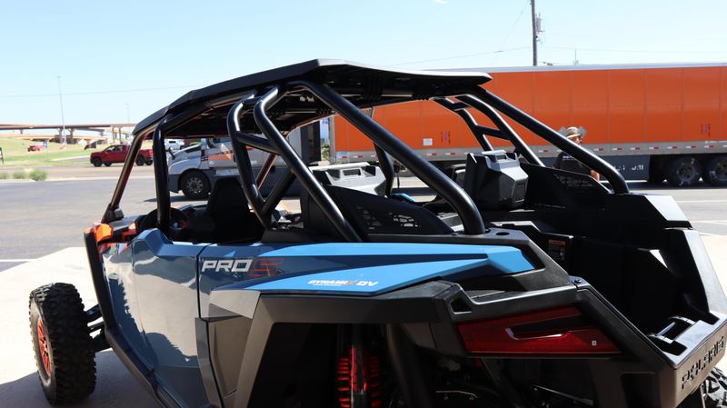 New 2025 Polaris RZR PRO S 4 ULTIMATE ORANGE RUST AND ZENITH BLUE Image 12