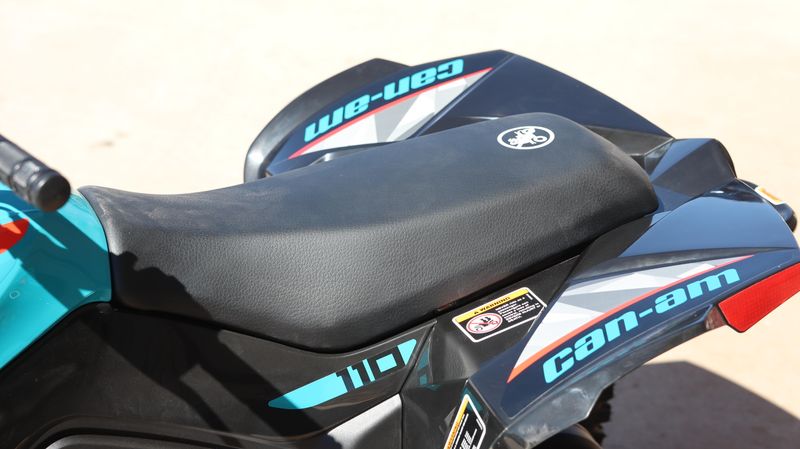 2025 Can-Am RENEGADE 110 EFI ICEBERG BLUE AND BLACK Image 8