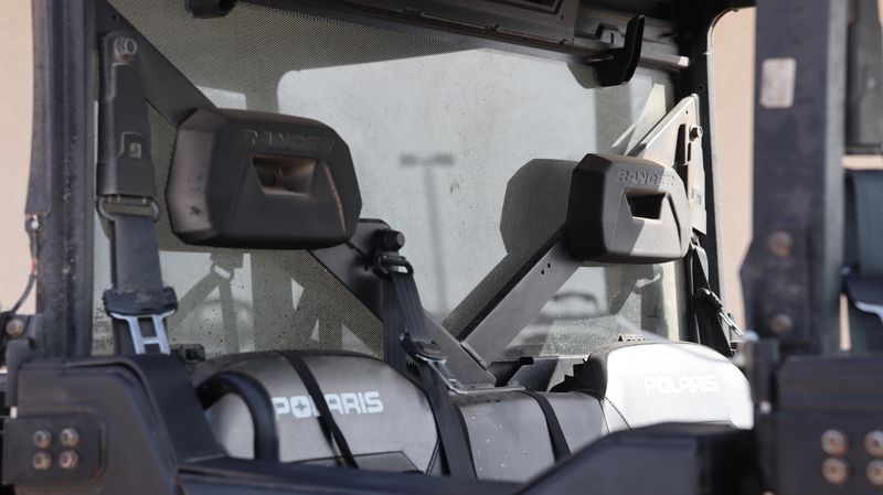 2021 Polaris RANGER CREW XP 1000 TRAIL BOSS  WHITE Base Image 7