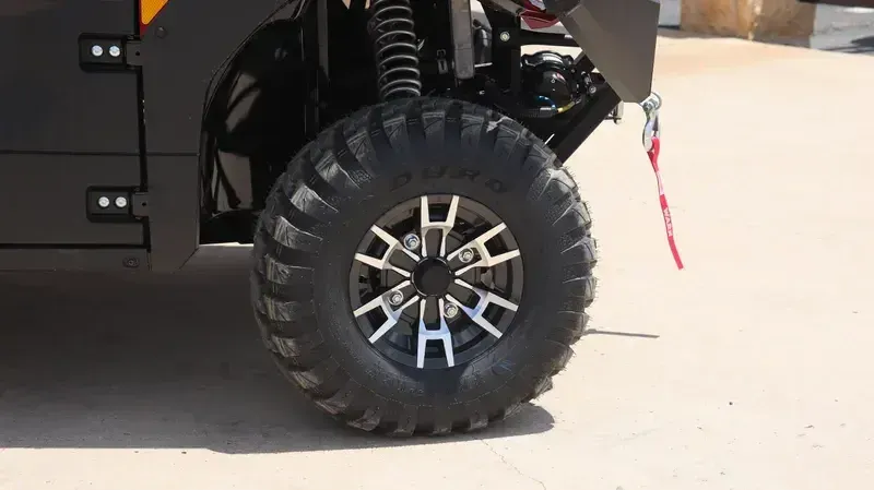 New 2026 Kawasaki MULE PROFXT 1000 LE PLATINUM RANCH EDITION METALLIC DEEP RED Image 16