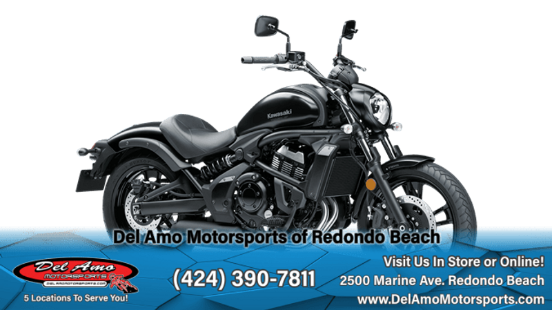 2024 Kawasaki EN650CRFNL-BK1  in a METALLIC FLAT SPARK BLACK exterior color. Del Amo Motorsports of Redondo Beach (424) 304-1660 delamomotorsports.com 