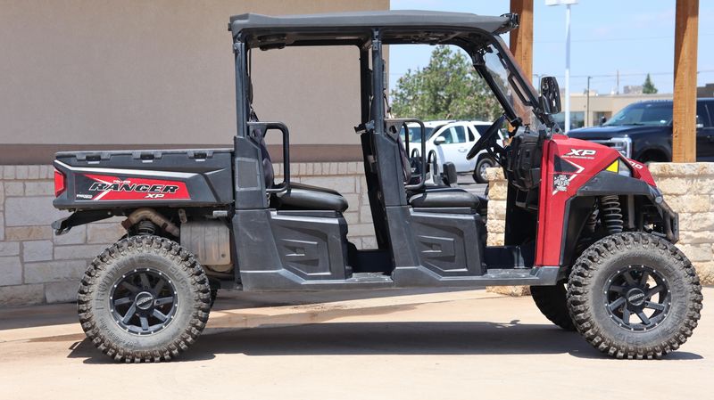 2017 Polaris RANGER CREW XP 1000 EPS SUNSET RED Image 2