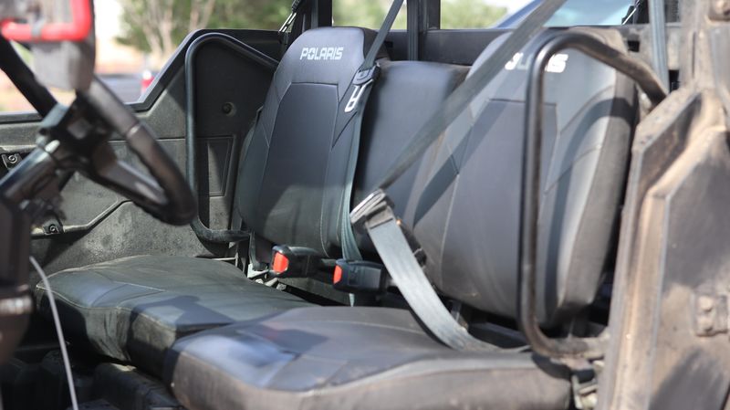 2021 Polaris RANGER CREW XP 1000 TRAIL BOSS  WHITE Base Image 9